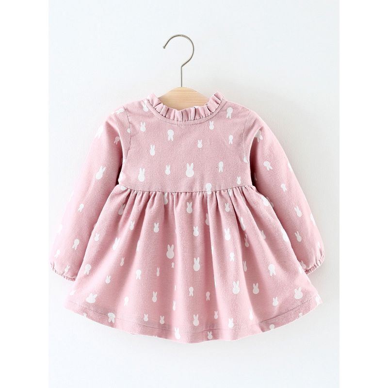 Pink Bunny 2-piece Dress & Vest