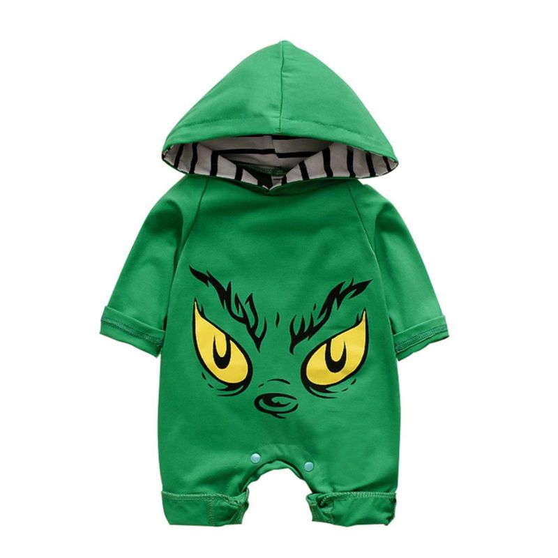 Grinch Hooded Jumpsuit