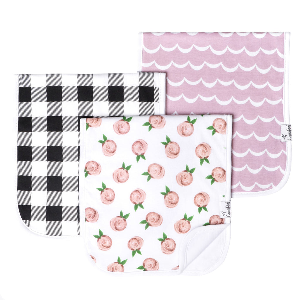 Rosie Burp Cloth Set (3-pack)