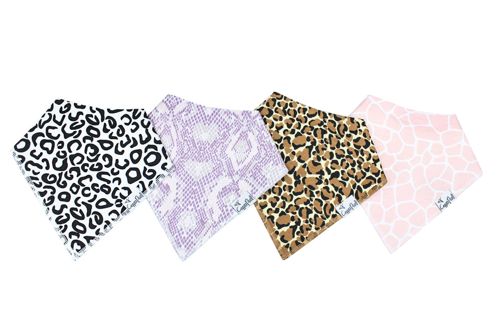 Zara Baby Bandana Bib Set (4-pack)